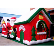 inflatable christmas house